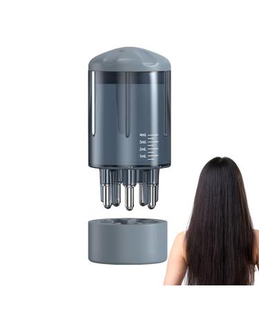 Fezewurs Hair Applier Bottle for Scalp - Refilling Oil Applicator Comb | Scalp Massage Device for Hair Care | Perfect for Men & Women - Blue - Buy Online on GoSupps.com