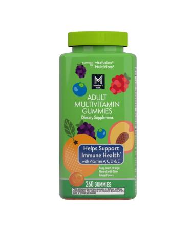 Adult Multivitamin Gummies Assorted Fruit Flavors (2 Pack)