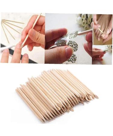 Wood Orange Sticks Nail Cuticle for Slider r Manicure Art Pedicure Pedicure Aids 100PCS Practical Design - Buy Online on GoSupps.com