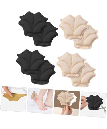 Hemoton 12 Pairs Anti-Drop Heel Pads - Cushioned Shoe Protector Inserts for Loose Shoes | Pain Relief for Women s Shoes | Elastic Fabric & Adhesive Cushion - Buy Online on GoSupps.com