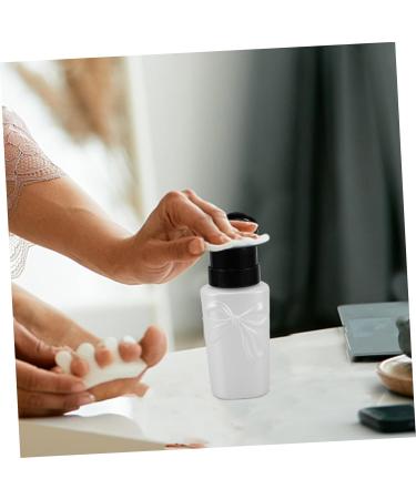 minkissy Manicure Pressure Bottle Pump Dispenser For Nail Polish Makeup Cleansing Water Sealable With Reusable Cleansing Liquid Container - Buy Online on GoSupps.com