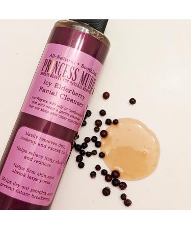 Princess Mudd Icy Aloe Vera Face Wash | Hydrating Skin Cleanser with Elderberry & Witch Hazel | 6 fl oz - International Shipping Available - Buy Online on GoSupps.com