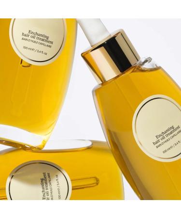 Enchanting hair oil deeply nourishes and strengthens hair natural hair oil contains evening primrose and pumpkin seeds suitable for dry and damaged hair. - Buy Online on GoSupps.com