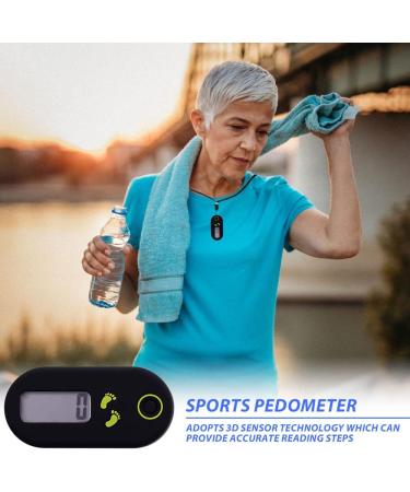 Lufeis Mini Pedometer - 3D Clip-On Fitness Tracker for Women | Simple Accurate No App Required - Buy Online on GoSupps.com