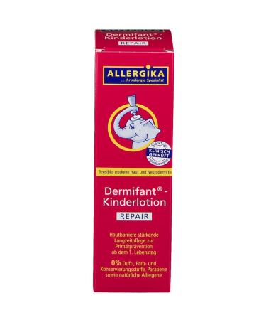 Allergika Kinderlotion Repair 200ml | Soothes Itching & Inflammation | For Sensitive Skin - Buy Online on GoSupps.com