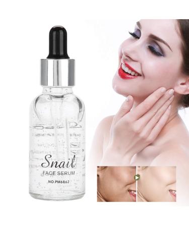 Hydrating Snail Serum - Anti-Aging Face Essence with Collagen | Moisturizing Striae & Wrinkle Cream - 30ml - Buy Online on GoSupps.com