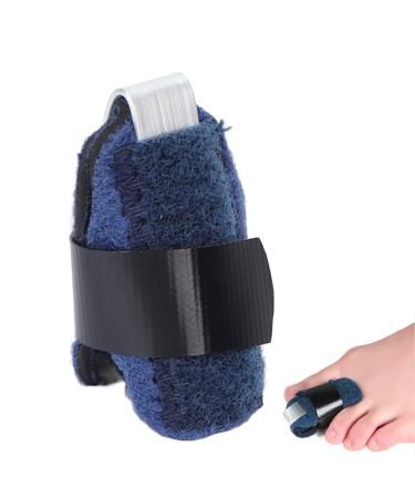 Agate hammer toe smooth breathable claw-toe fixation correction bale toe correction large toe separator toe support for fracture recovery 4.3 x 3.9 x 1 inch