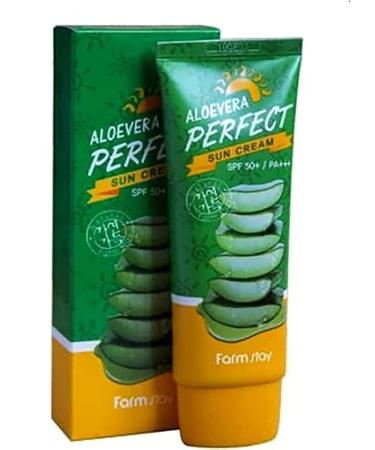 Farm Stay Aloe Vera Perfect Sun Cream SPF 50+ PA+++ 2.46Oz