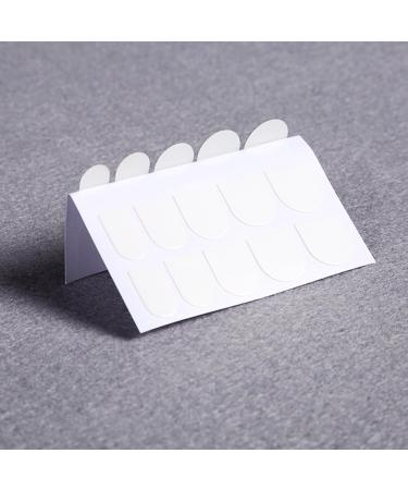 FOMIYES 150 Sheets Jelly Stickers Adhesive Nail Sticker Nail Glue Sticker False Nail Tips Nail Tabs Jelly Gel Nail Sticker Removable Stickers False Nail Glue Accessories Water Proof White Whitex3pcs 6.2X6.2cmx3pcs - Buy Online on GoSupps.com