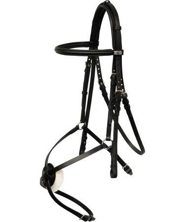 St bben 2300 Leitrim Ebony Warmblood Bridle with French Noseband - Premium International Shipping - Buy Online on GoSupps.com