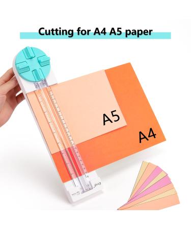 Multi-Function Paper Trimmer Craft Cutter - Straight, Wave, Dotted, Perforated Blades for Scrapbooking, Coupons, Photos, Postcards, Scrapbook Cards - Buy Online on GoSupps.com