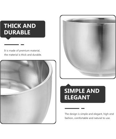 Ciieeo Reiseset Beauty Set - Premium Shaving Soap Bowl & Double Edge Razor Kit for Home Barbers | Silver Beauty Essentials - Buy Online on GoSupps.com