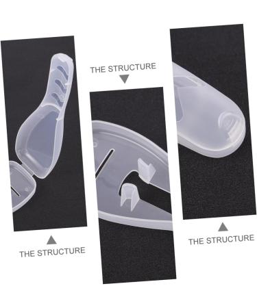 Fomiyes 8-Pack Transparent Razor Covers - Stylish Wet Razor Storage for Bachelor Pads - Buy Online on GoSupps.com