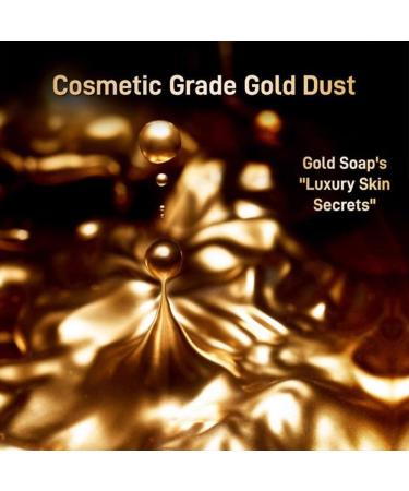  ZHCWEP 2Pcs Golden Scented Soap Moisturizing and Deep Cleansing Nourishing and Silky Golden Soap for Face and Body Natural Soft Soap with Essential Oils Handmade - Buy Online on GoSupps.com