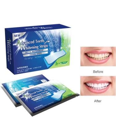 Magiin 14Pcs Tooth Whitening Strips - Professional Teeth Bleaching & Dental Care Set for International Shipping - Buy Online on GoSupps.com