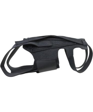 Dog Back Support | Breathable Pet Back Bracer for IVDD - Back Support Rehabilitation Easy to Wear and Off Black Deyao Black Large - Buy Online on GoSupps.com