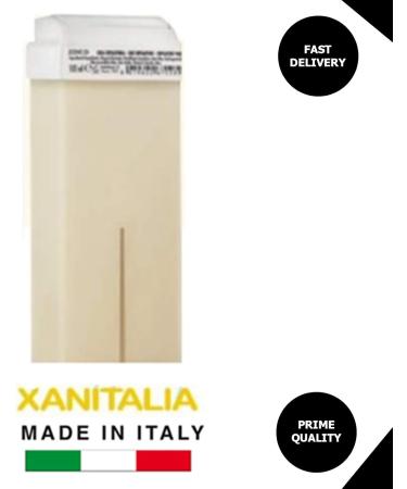 Waxing Kit Professional Roll On Banana Wax with Strips (4 Pack) Hair Removal Wax Cartridge Depilatory Wax Roller with 100 Non-Woven Waxing Strips - Buy Online on GoSupps.com