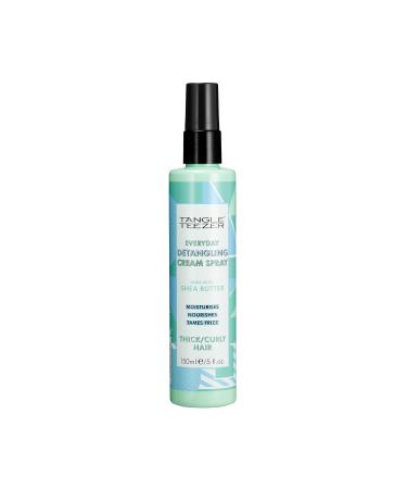 Tangle Teezer | Detangling Cream Spray for Thick & Curly Hair | Vegan & PETA Certified | Shea Butter Infused for Frizz-Free Smooth & Scented Hair | Quick & Easy Detangling Thick/Curly Hair