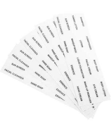 DOITOOL 30 pcs Adhesive Stickers Adhesive Labels Travel Stickers Shampoo and Conditioner Labels Makeup - Buy Online on GoSupps.com