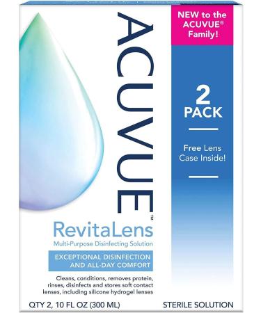 ACUVUE RevitaLens Multi-Purpose Disinfecting Solution 2 oz (2 Count)