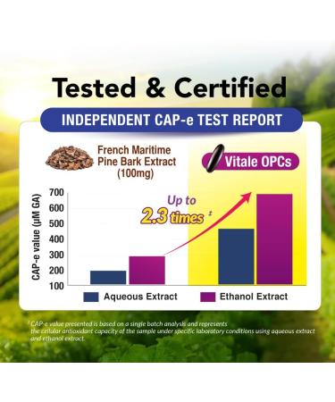 LABO Nutrition Vitale OPCs | Premium European Grape Seed Extract with Aronia Citrus Bioflavonoids | Supports Circulation Skin Health and Cellular Protection | 100% polyphenols 90 Softgels - Buy Online on GoSupps.com