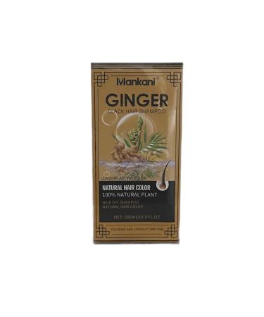 Ginger Black Hair Shampoo 14.2 fl oz Longer-Lasting Color Natural Plant Extract