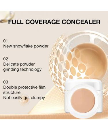 YZS Long Lasting Waterproof Concealer - Full Coverage Makeup for Contouring & Brightening (02 Natural Color) - Buy Online on GoSupps.com