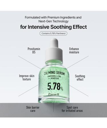 Parnell Panthenol Calming Duo | Serum 5.78% & Cream 3.89% Set | Heartleaf Provitamin B5 Soothing Moisturizer for Sensitive Skin K-Beauty - Buy Online on GoSupps.com