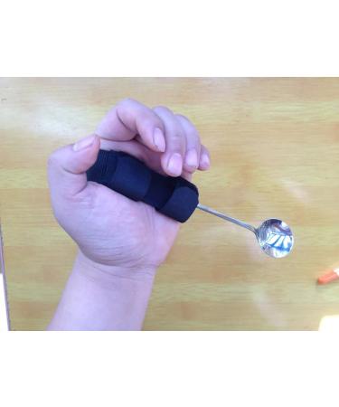 KIKIGOAL Utensils Holder - Adjustable Hand Strap for Weak Grip & Limited Mobility | Eating Assistance Cuff for Stroke & Arthritis - Buy Online on GoSupps.com