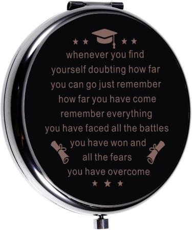 2023 Graduation Pocket Mirror - Inspirational Gift for Her, Women, Daughter - College, University, High School, Middle School - Graduation, Valentine, Birthday - Buy Online on GoSupps.com