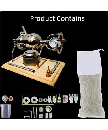 Hand Popcorn Machine Chinese Traditional Popcorn Maker Open Fire Heating Popcorn Maker Stainless Steel Popcorn Popper Popcorn Pressure Cooker for Family Party Fun - Buy Online on GoSupps.com