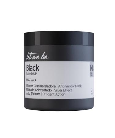Let Me Be - Masque Blond Up "Black" Effet Gris limine le Jaunissement pour Cheveux Blonds Gris et Blancs | 500g