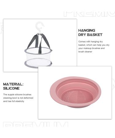 Buy Makeup Brush Cleaning Set - Silicone Cleaner Drying Hanger & Mat | International Shipping - Buy Online on GoSupps.com
