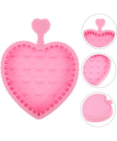 minkissy Makeup Brush Cleaning Pad Dryer Cleaner Gloves for Cleaning Makeup Foundation Brush Portable Brush Beauty Brush Cleaning Bowl Brush Cleaner Pink Foldable Makeup Pad 12x9cm Pink - Buy Online on GoSupps.com