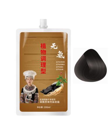 YNPQTDS Color Shampoo for Hair Dye | Natural and Gentle Hair Color in Shampoo Form | Long-Lasting Cream Gentle Formula for Families Women Men Adults and Beginners