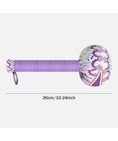 Buy Massage Hammer Set - 2pcs 10.24in Wormwood Massage Sticks with Flower Pattern & Non-Slip Design - Perfect for Body Massage | International Shipping Available - Buy Online on GoSupps.com