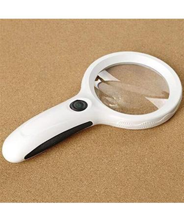 Magnifiers Magnifying Glass 2.5X Magnification 8 Led Lights 1 Uv Light Reading Books to See Map Newspaper Microscope Optical Lenses Protect Vision Without Hurting Eyes Lofty Ambition - Buy Online on GoSupps.com