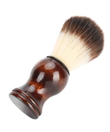 Premium Hair Shaving Brush for Men | Hardwood Handle | Best for Wet Shaving with Foam & Soap - Buy Online on GoSupps.com