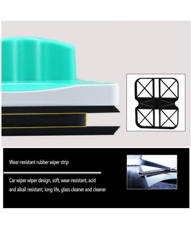 Double-Sided Glass Cleaner Double-Layer Hollow Cleaning Window Cleaner Glass Scraping Tool - Buy Online on GoSupps.com