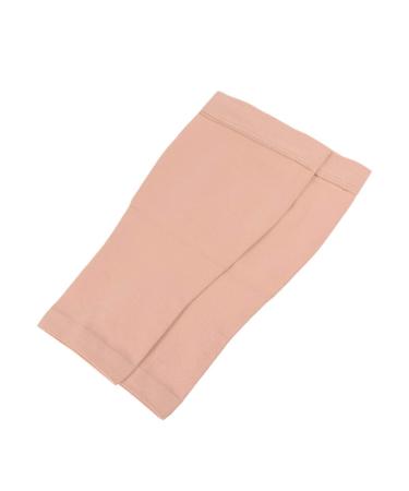 Healifty 1 pair of women Footless compression stockings Leg recreation Wading sleeves Wade protection Wade protection socks for sport - s (beige) beige L