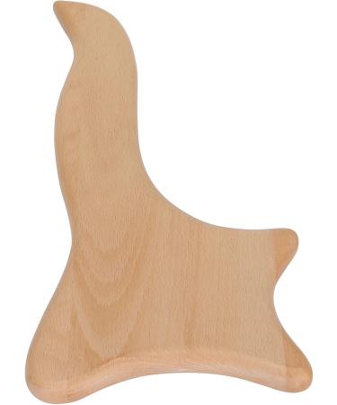 Verdant Touch Gua Sha Board - Premium Wood Massage Tool for Back Neck and Body | Enhance Your Beauty Routine - Buy Online on GoSupps.com