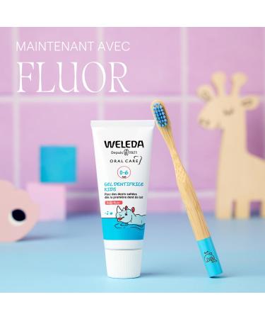 WELEDA - Kids Toothpaste Gel - 50 ml - Compatible with homeopathic treatments - Pleasant taste - No - 50 ml - Buy Online on GoSupps.com