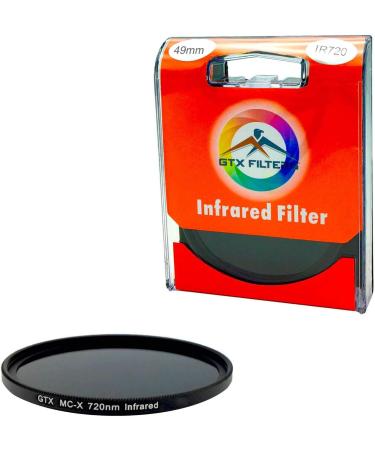 49mm X-Series IR720 Infrared Filter for Digital DSLR Cameras | 720nm IR Filter for Enhanced Photography - Buy Online on GoSupps.com