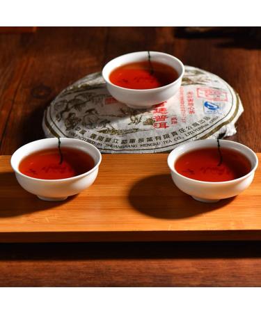 Th Pu-erh m r Th noir Gong Ting Royal Vieux g teau au th naturel Puer Yunnan 400g - Buy Online on GoSupps.com