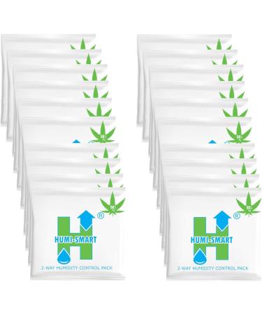 Humi-Smart 2-Way Control - 58% RH 4g | 20 Pieces - Ideal for Optimal Humidity Control | Shop Now for International Shipping - Buy Online on GoSupps.com