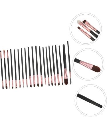 Set of 20 Make-Up with Wooden Handle Eye Makeup Brush Eyebrow Brush Cosmetic Accessory Cosmetic Brush Eye Brush Cosmetic Tool Mixing Miss Synthetic Fibre Accessories - Buy Online on GoSupps.com