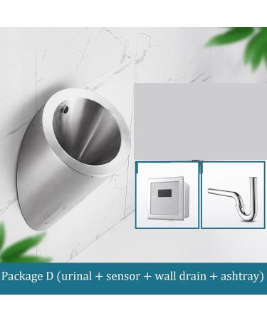 Inodoro moderno para ba o montado en la pared de Acero inoxidable 304 de maleal con drenaje autom tico por Sensor inodoro p blico inodoro Vertical peque o adecuado para el hogar Hotel - Buy Online on GoSupps.com