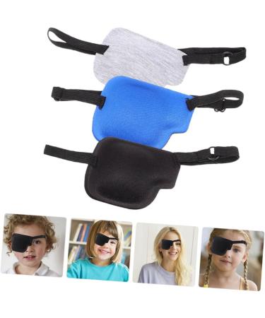 GOOHOCHY 6 Pcs Single Eye Mask Portable Eye Protector Pirate Eye Patches for Eye Cover Soft Eye Polyester - Buy Online on GoSupps.com