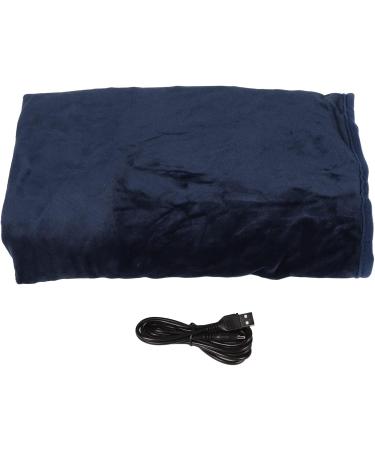 Soft Blue Electric Heating Blanket - Flannel Throw for Comfortable Sleep | International Shipping - Buy Online on GoSupps.com