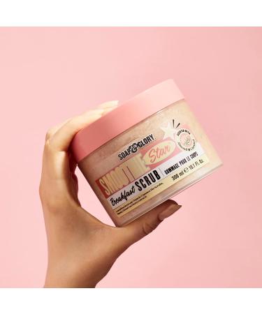Soap & Glory Smoothie Star Exfoliating Body Scrub - Almond & Caramel Scent - 300ml - Buy Online on GoSupps.com